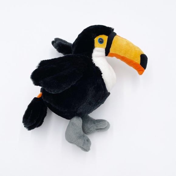 GANZ Webkinz HM223 Toco Toucan Bird Plush Stuffed Animal NO CODE - Picture 8 of 9